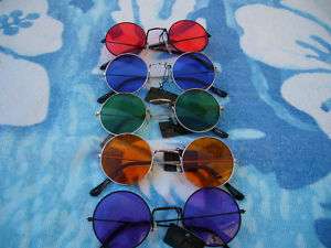 JOHN LENNON  GLASSES IN A RAY OF COLORS  