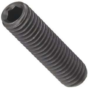 Black Oxide 14.9 Alloy Steel Set Screw, Hex Socket Drive, Cone Point 