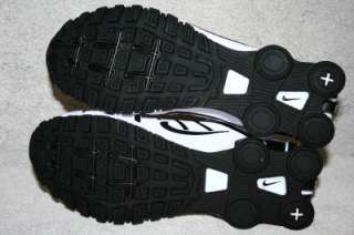 AUTHENTIC Nike Shox Oleven White Black nz Turbo r4 #429869 110 men sz 