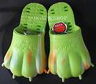 New Style Bear Feet Funny Shoes Red Apple Clogs Green Rainbow EU 35 36