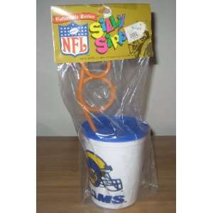  Vintage Los Angeles Rams Silly Sippers Cup Everything 