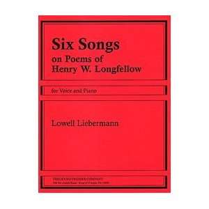    Six Songs On Poems of Henry W. Longfellow Musical Instruments