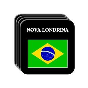  Brazil   NOVA LONDRINA Set of 4 Mini Mousepad Coasters 
