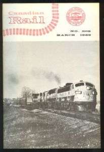 CANADIAN RAIL March 1969 Canadian Railway Museum Report  