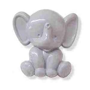  A Precious Little Gray Elephant Knob 1 1/2 X 1 3/8 CB 