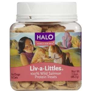 Halo Liv A Littles Protein Treats   Salmon   1.6 oz (Quantity of 3)
