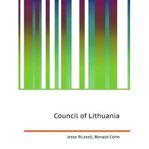  Council of Lithuania Ronald Cohn Jesse Russell Books