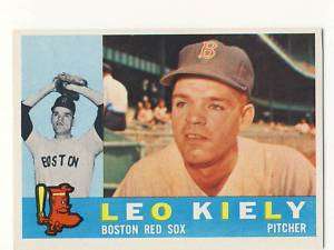 1960 TOPPS #94 LEO KIELY BOSTON RED SOX  