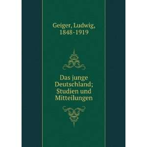  Das junge Deutschland; Studien und Mitteilungen Ludwig 