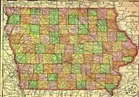 1880 History & Genealogy of Keokuk County Iowa IA  