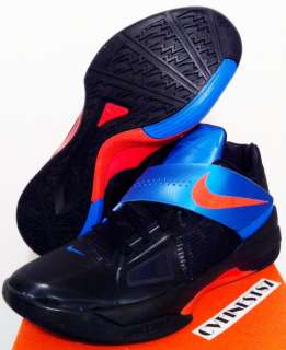   IV 4 Black Team Orange Blue Kevin Durant OKC Nerf Men Shoe YOTD  