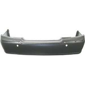 03 05 LINCOLN TOWN CAR towncar REAR BUMPER COVER, Black with Object 