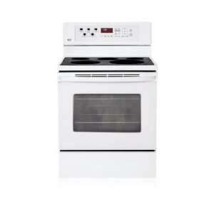  LG LRE30453SW   Freestanding Electric Range with EvenJet 