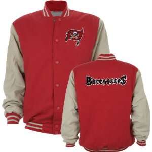 Tampa Bay Buccaneers Cotton Twill Classic Varsity Jacket  