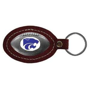  Kansas State Wildcats NCAA Leather Football Key Tag 