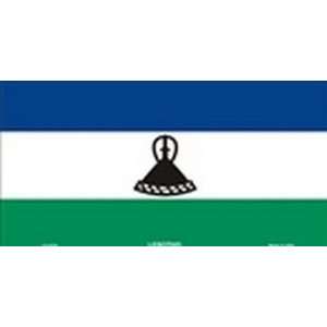  Lesotho Flag License Plate Plates Tags Tag auto vehicle 