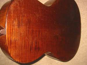 Interesting v. old guitar PitschmannBeautiful Flamed  