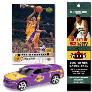   Kobe Bryant Trading Card and 2007 08 Fleer Fat Pack