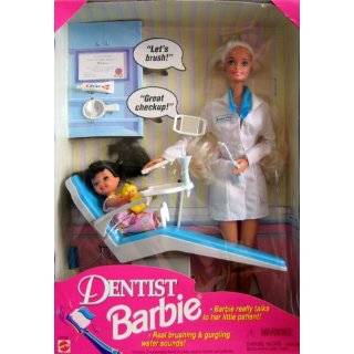 Barbie   Dentist Barbie Doll & Kelly Patient w Real Sounds (1997)
