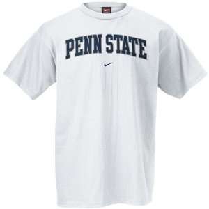  Nike Penn State Nittany Lions White Classic College T 