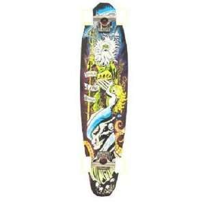  Layback Neptune Complete Skateboard (9 X 36 Inch) Sports 