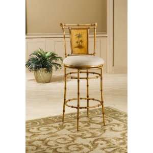 West Palm Swivel Counter Stool by Hillsdale   Burnished Brown (4330 