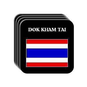  Thailand   DOK KHAM TAI Set of 4 Mini Mousepad Coasters 