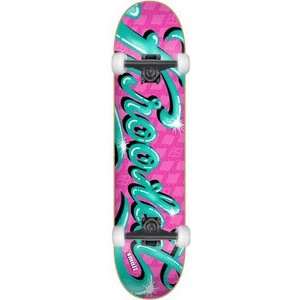  Krooked Klassic #3 Sm Complete Skateboard   7.68 Pink w 