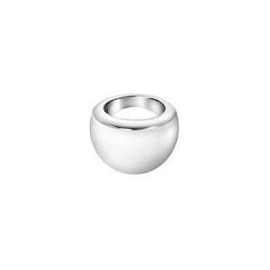   Calvin Klein Jewelry Gloss White Ring 15.75 mm KJ51AR010505 Jewelry