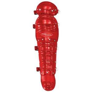  Age 12 16 Double Knee Catchers Leg Guards RED AGE 12 16, DOUBLE KNEE 