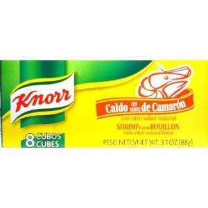 Knorr Shrimp Flavor Bouillon   3.1 oz. Grocery & Gourmet Food