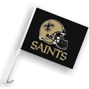  New Orleans Saints Car Flags   Set of Two Sports 