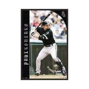  White Sox Konerko Framed Poster