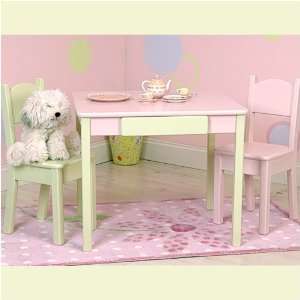  Pastel Pretend Table and Chairs