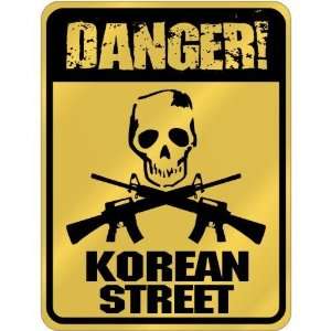  New  Danger  Korean Street  South Korea Parking Sign 
