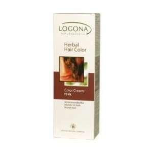  Logona Kosmetik Teak Hair Color Cream 5.1 oz cream Health 