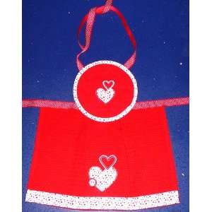  Double Heart Childrens Apron