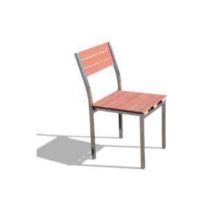  VIFAH Outdoor Armless Chair (Set of 2)