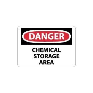  OSHA DANGER Chemical Storage Area Safety Sign