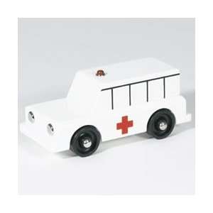  Wooden Adventure Vehicles   Ambulance Toys & Games