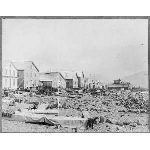  Indian Ranch,along rocky beach,Sitka,Alaska,AK,c1893 