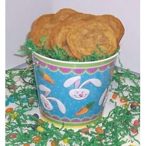 Scotts Cakes 2 lb. Peanut Butter Cookies in a Blue Bunny Pail
