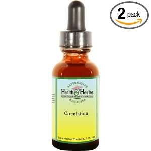   Health & Herbs Remedies Circulation, 1 Ounce Bottle (Pack of 2