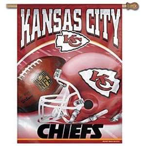  Kansas City Chiefs 27 Inch x 37 Inch Banner (Quantity of 2 