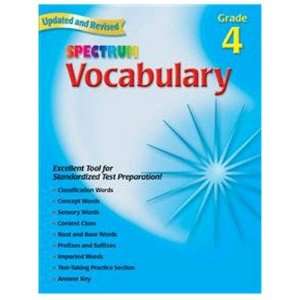  Carson Dellosa Publications MGH0769680844 Vocabulary Gr 4 