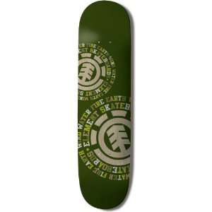  Element Bamboo Skateboard Deck (Eco Dispersion, 7.75 Inch 