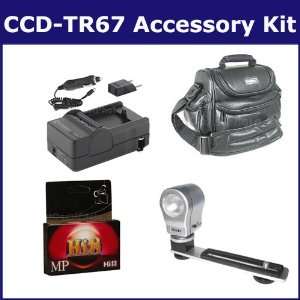  Sony CCD TR67 Camcorder Accessory Kit includes HI8TAPE Tape/ Media 