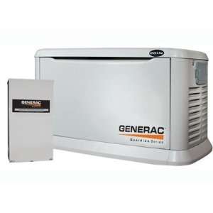  Generac 5875 20 Kw Air Cooled Generator with 200 Amp 