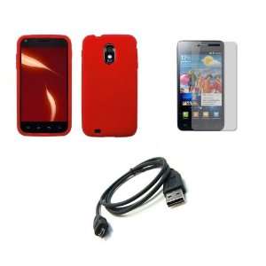  Samsung Galaxy S II Epic 4G Touch (Sprint) Premium Combo Pack   Red 