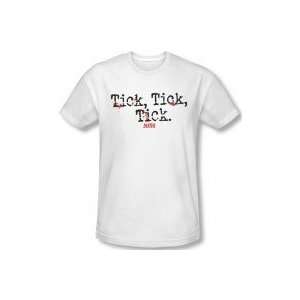  Dexter Tick Tick Tick T Shirt   White